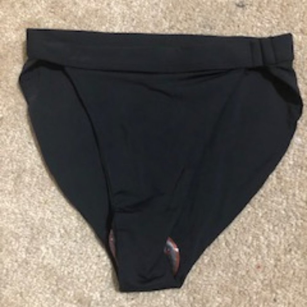 BRAND NEW 437 Lanez bathing suit bottom in black